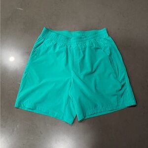 Lululemon Pace Breaker Lined Men's Maldives Green Shorts Medium